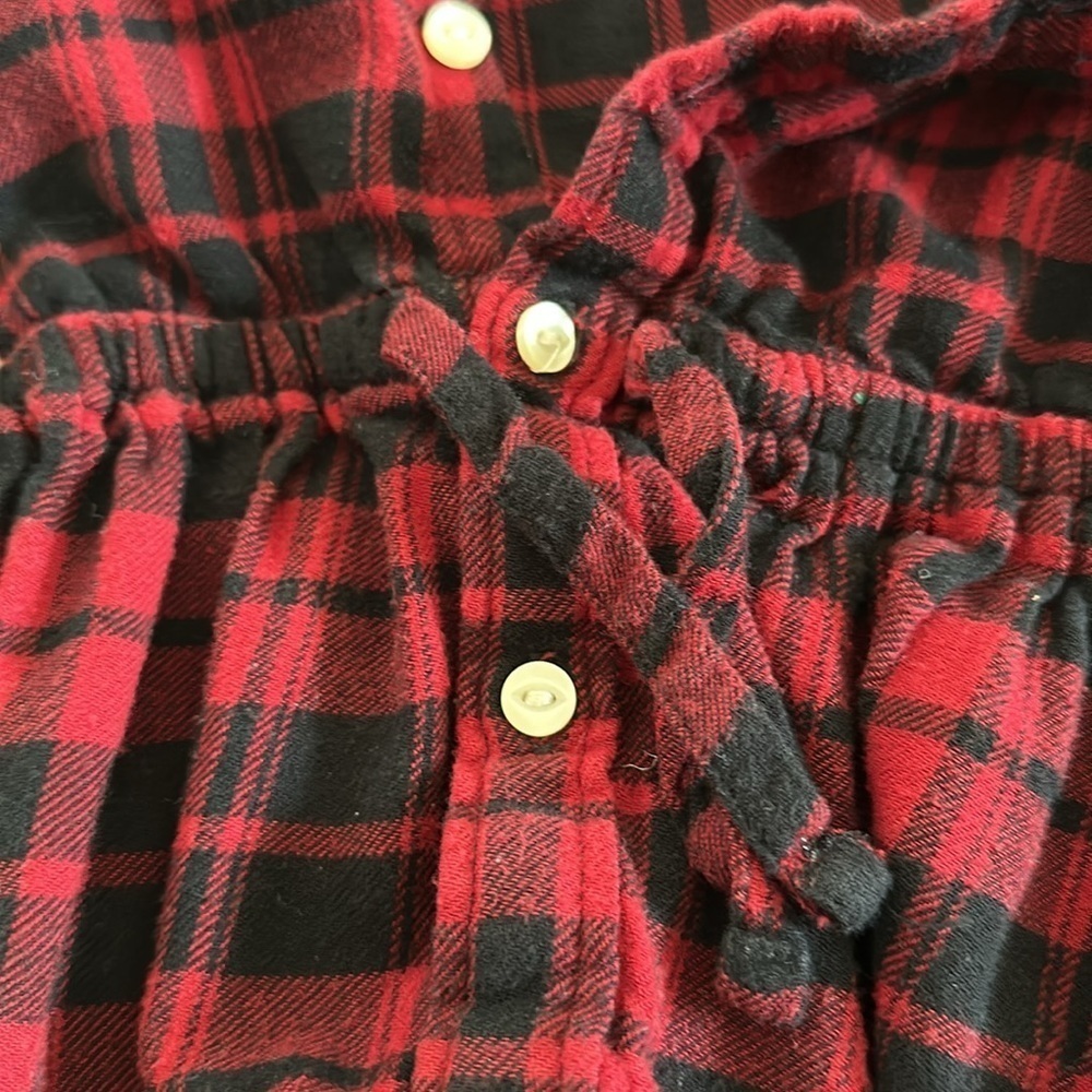 Polo Ralph Lauren 4t flannel dress - Picture 3 of 3